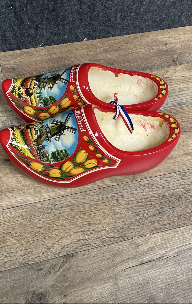 Decorative Wooden Clogs Dutch