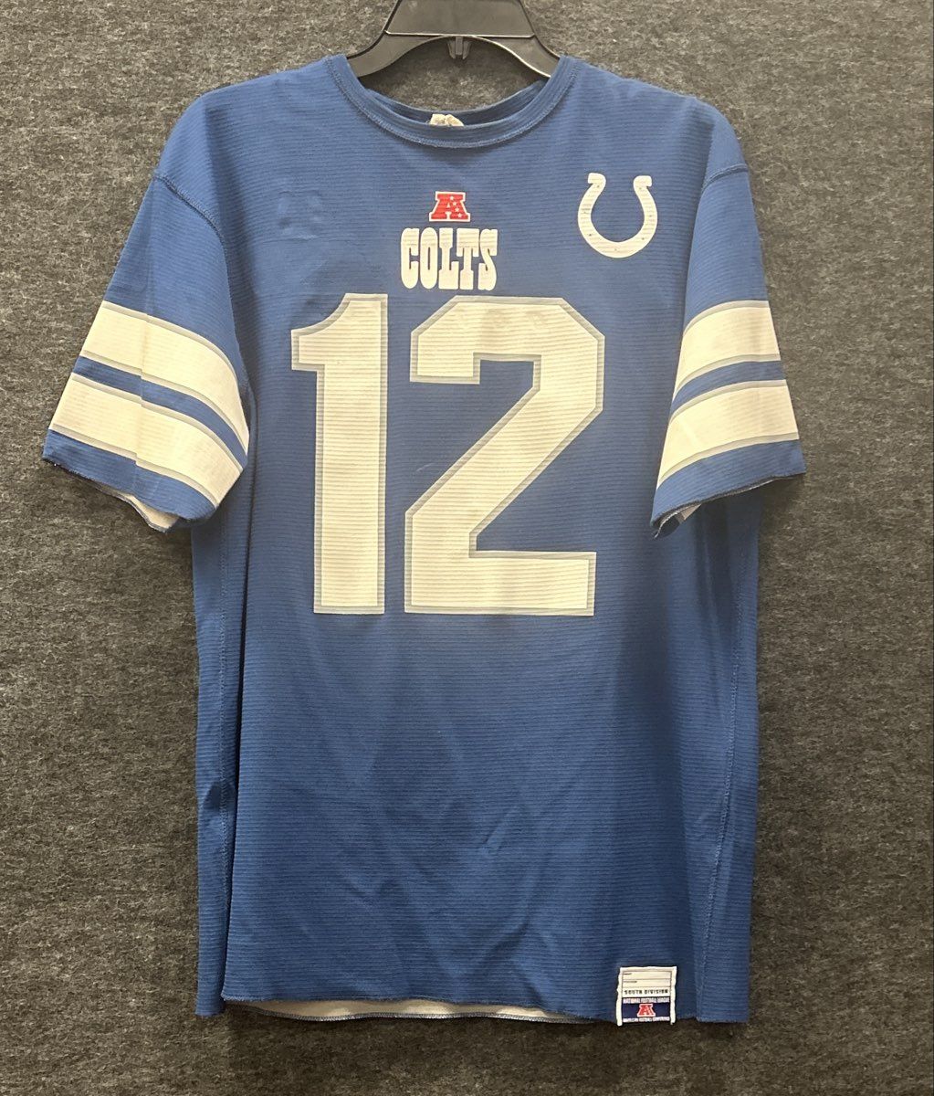 NFL Men's Indianapolis Colts "Luck" Jersey #12 Size M
