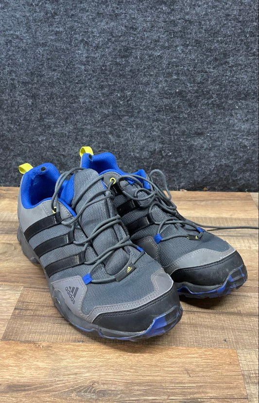 Adidas Terrex Eastrail 2.0 Grey Black Blue Hiking Trail Shoes Men's Size 11.5