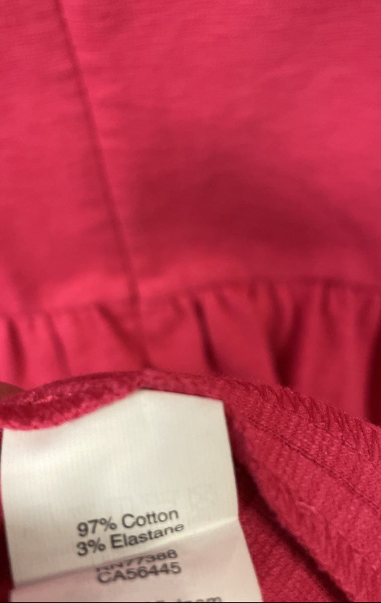J. Crew Women's Pink Sleeveless Fit & Flare Textured Cotton Pique Dress Sz S