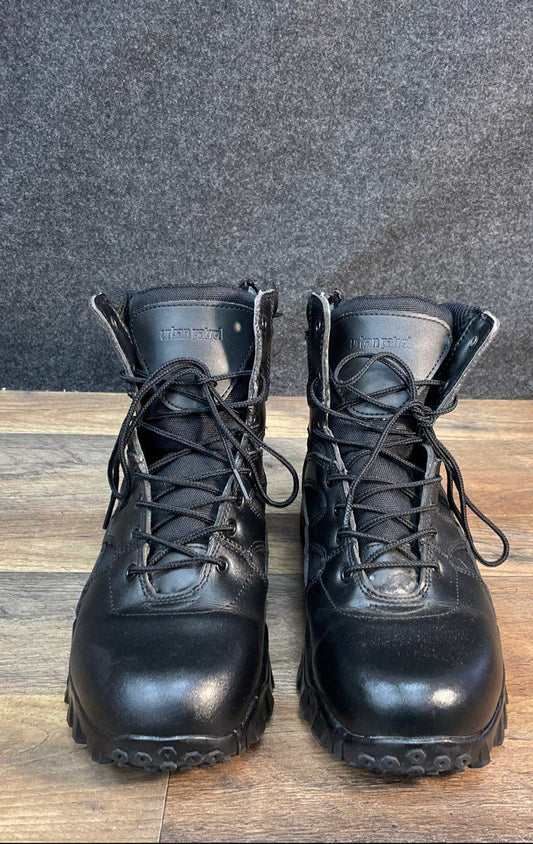 Propper Urban Patrol Black 8" Side Zip Tactical Duty Boots Men's Size 10