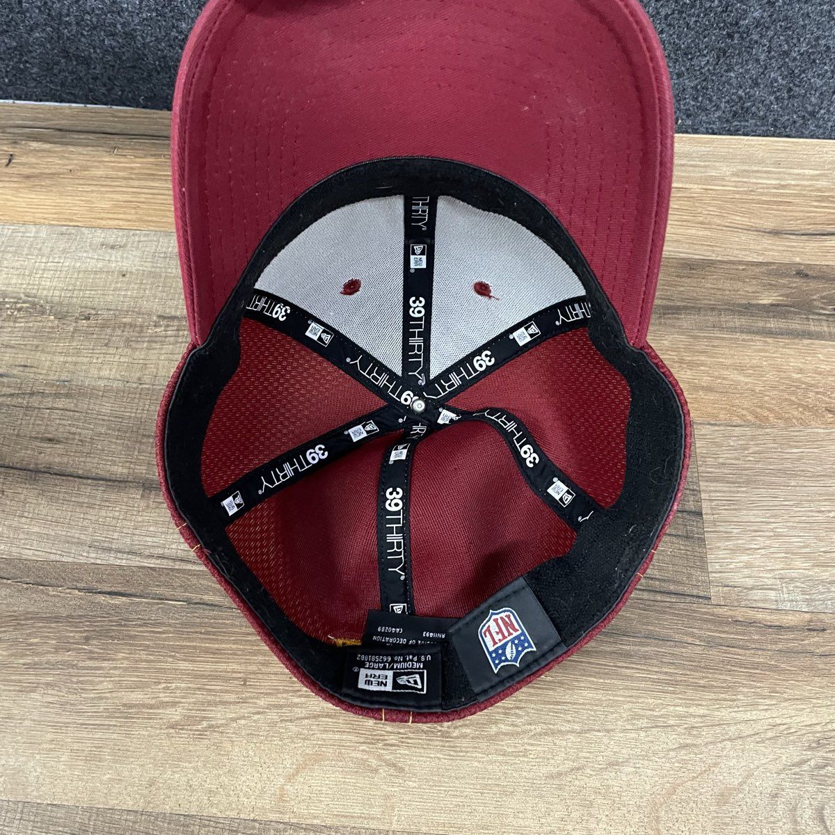New Era Washington Commanders NFL Football Hat 39THIRTY Stretch Fit Med/Lg