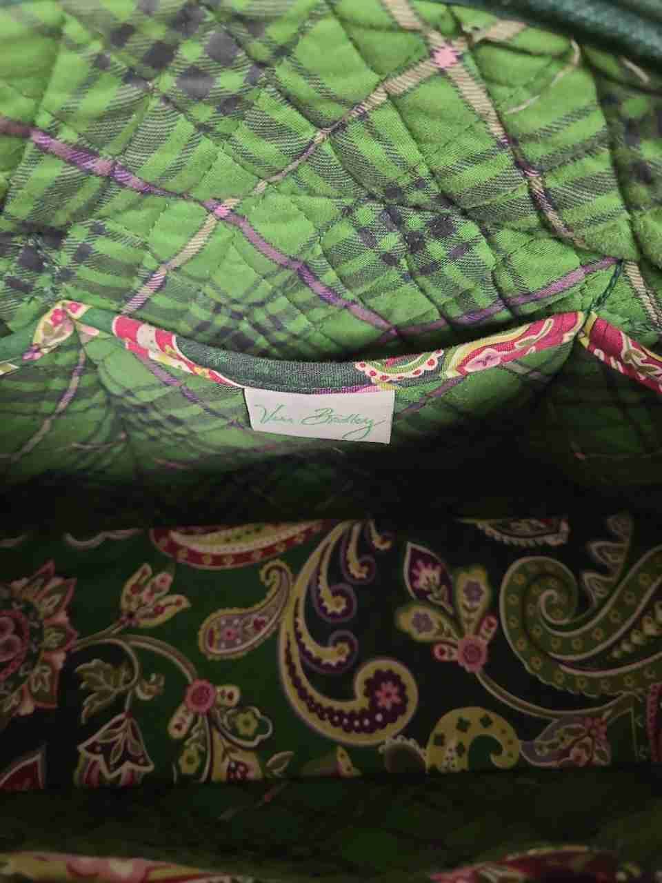 Vera Bradley Quilted Paisley Handbag Shoulder Bag Wristlet Wallet Lot of 3