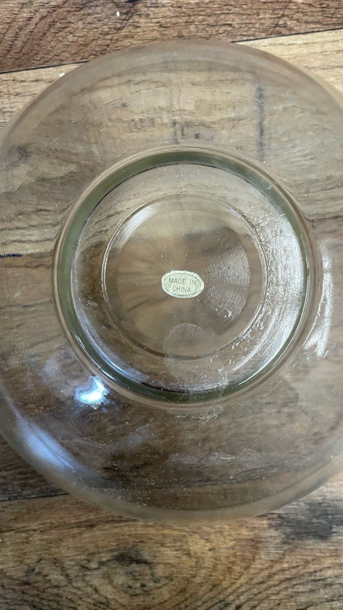 Glass Candy Bowl