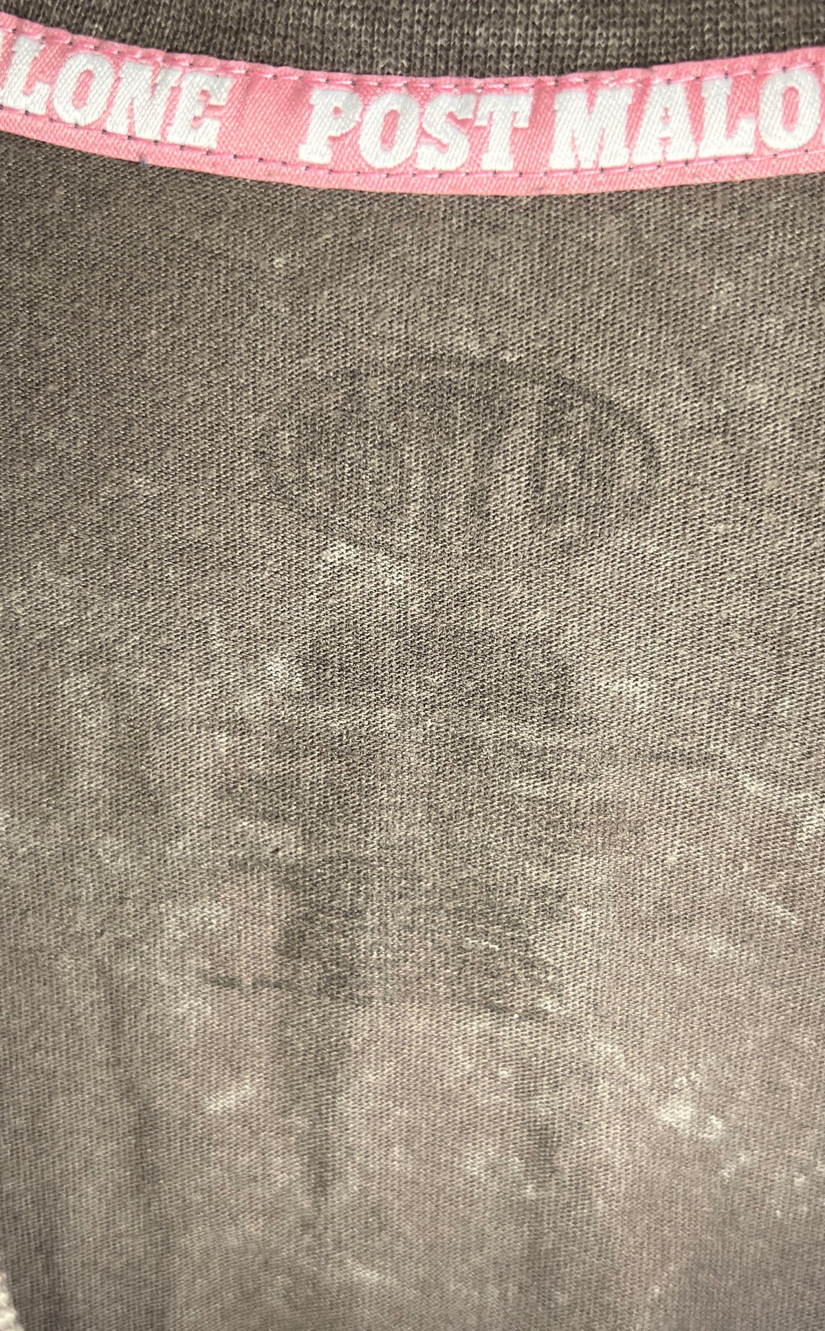 Post Malone Men's Posty Co U.S. Tour 2025 Faded Gray Graphic T-Shirt Sz 2X