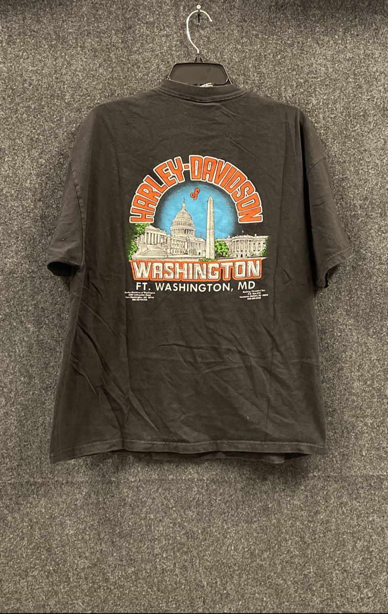 Vintage 2001 Harley-Davidson Rolling Thunder XIV Ride For Freedom T-Shirt Sz XL