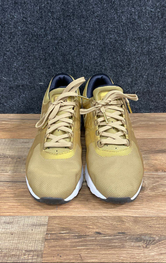 Nike Air Max Zero QS Metallic Gold Varsity Red Men's Running Shoes Size 9.5
