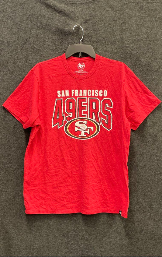'47 Brand Men's San Francisco 49ers NFL Football Graphic T-Shirt Red XL