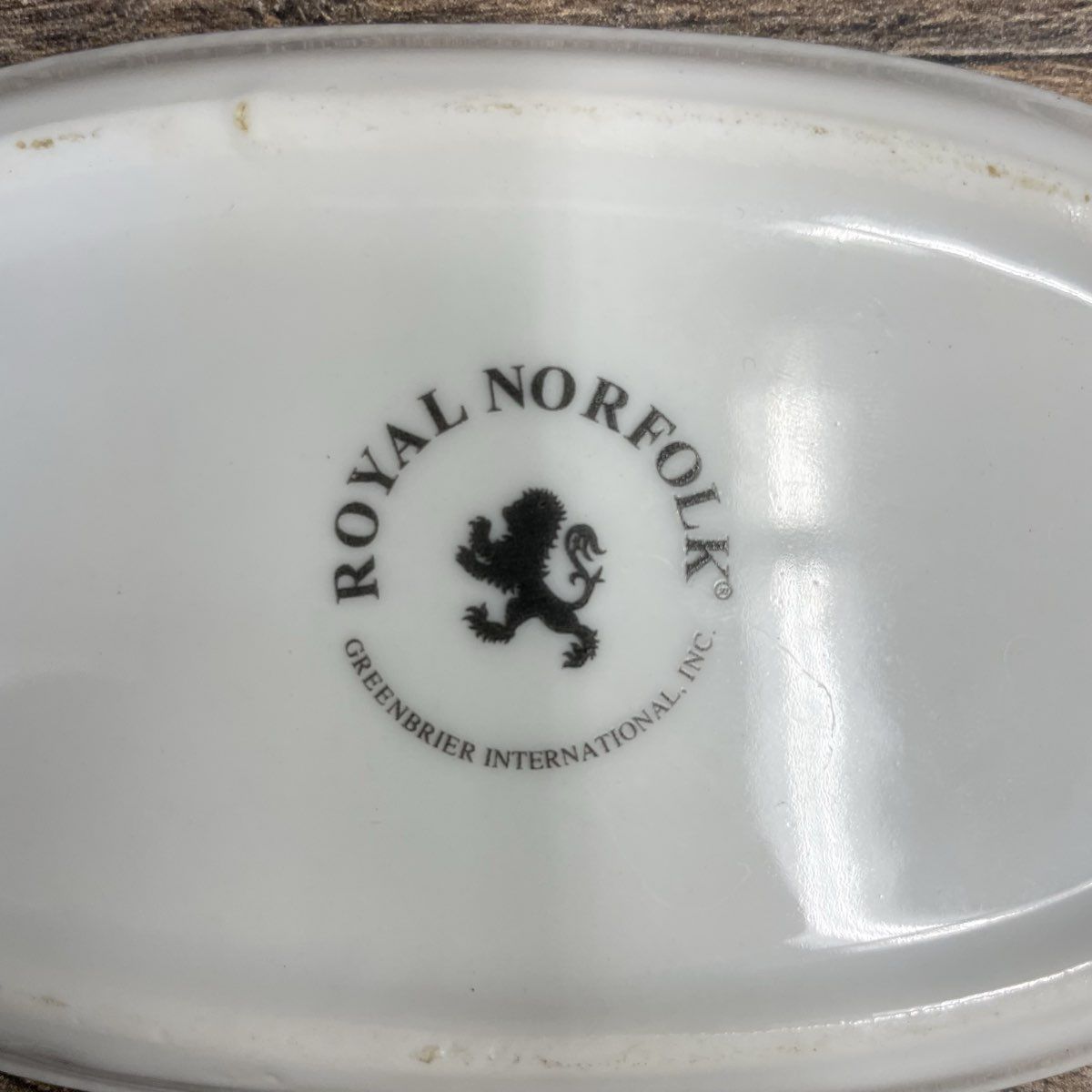 Royal Norfolk Cottage Rose Trinket Tray