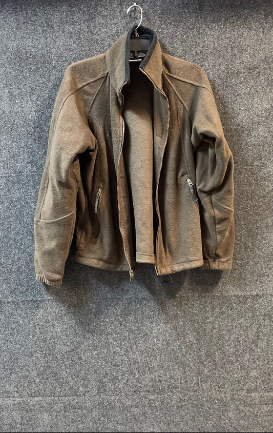 Columbia Men's Brown Interchange Fleece Full Zip Jacket Size M