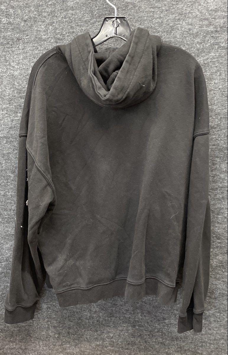 No Boundaries Men's Black Long Sleeve Oversized Fit Hoodie Size L