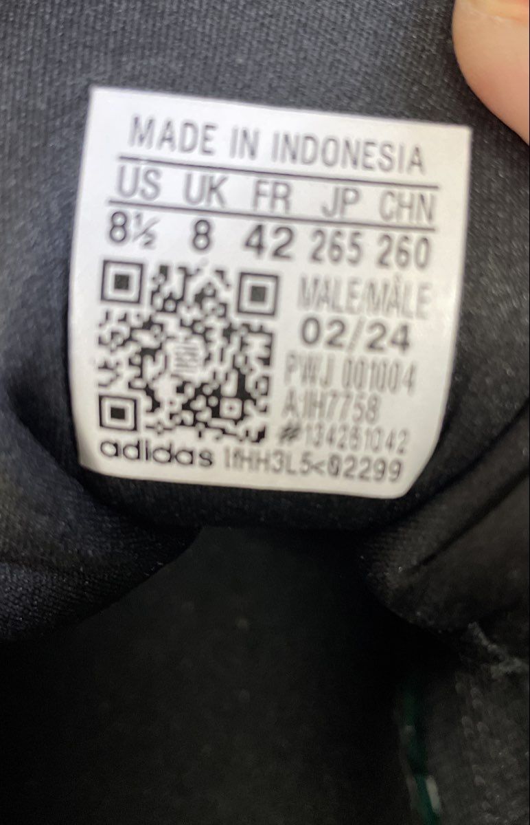 Adidas Duramo 10 Core Black Cloud White Running Shoes Size 10