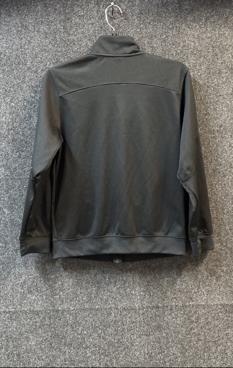 Jordan Big Kids' Black Dri-FIT Full Zip Track Jacket Mesh Panels Sz L 12-13 Yrs