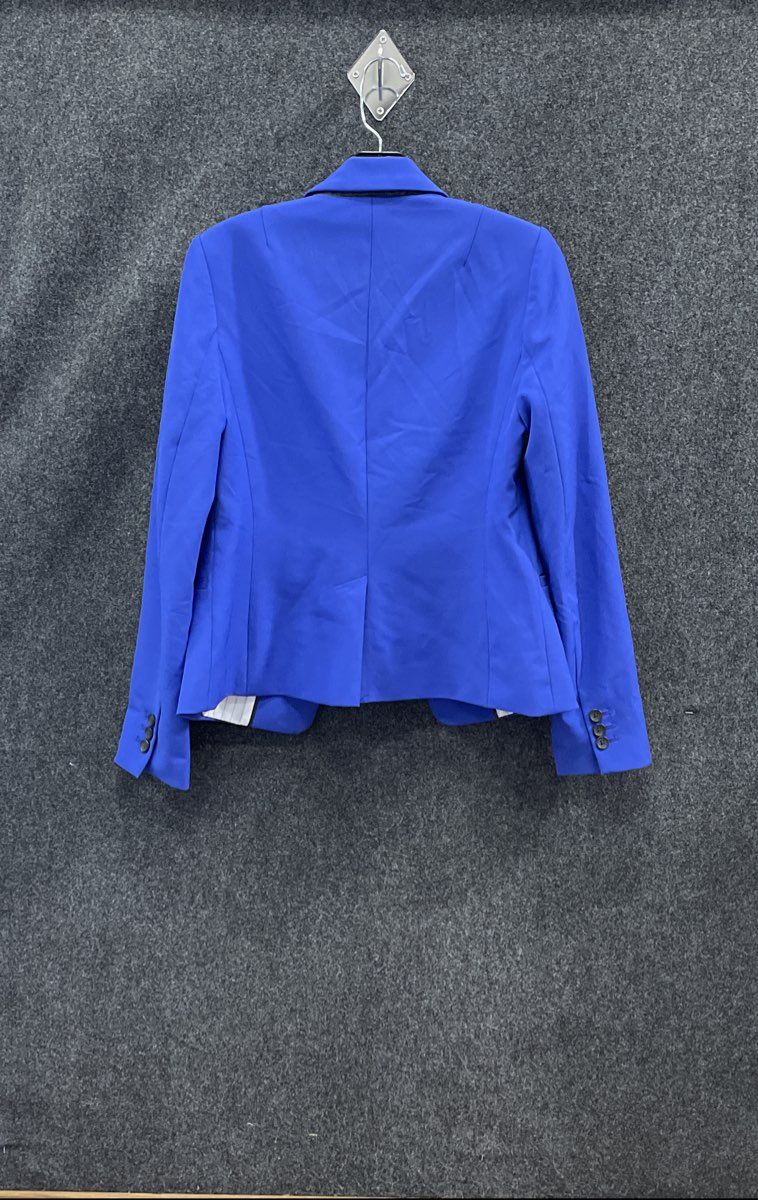 Banana Republic Women's Blue One Button Blazer Suit Jacket Sz 2