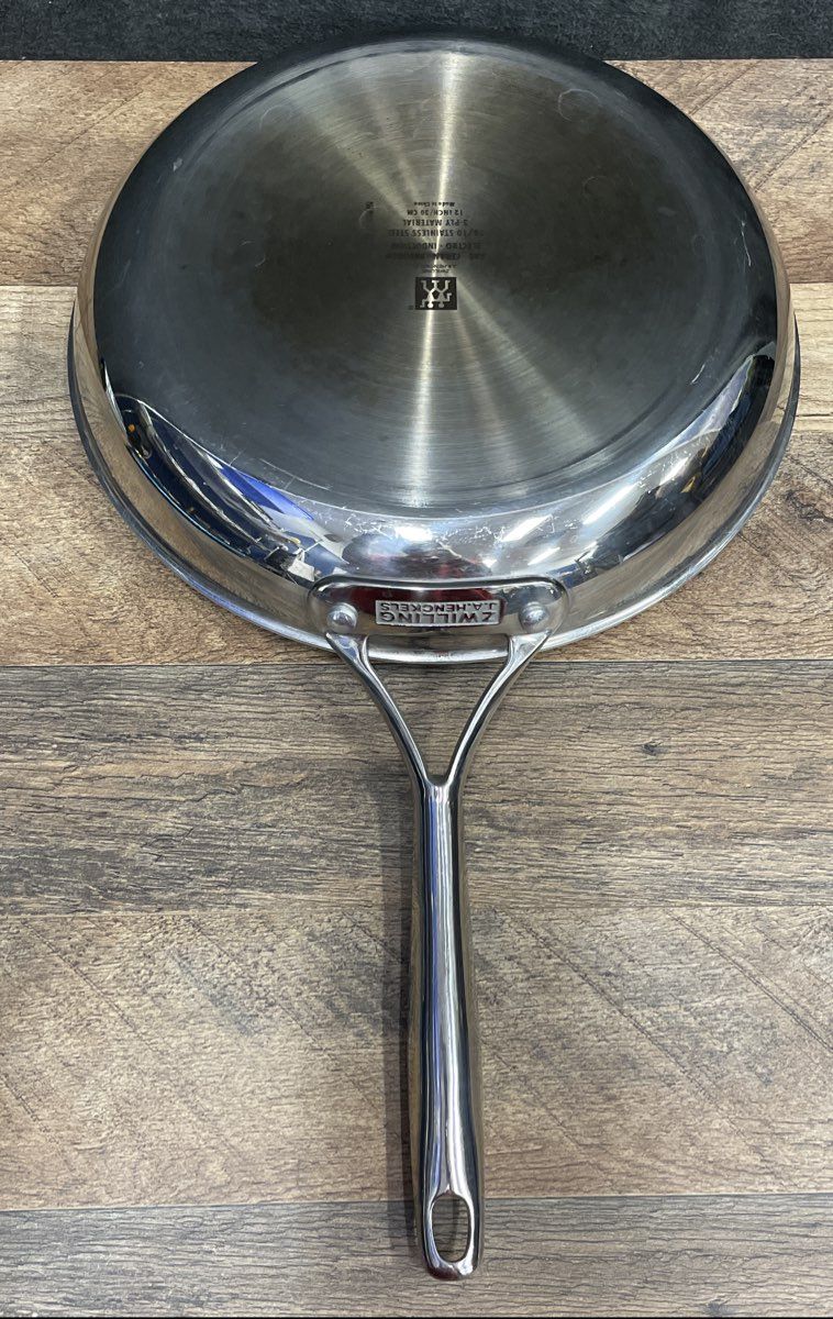 J.A. Henckels 18/10 12" 3 Ply Skillet