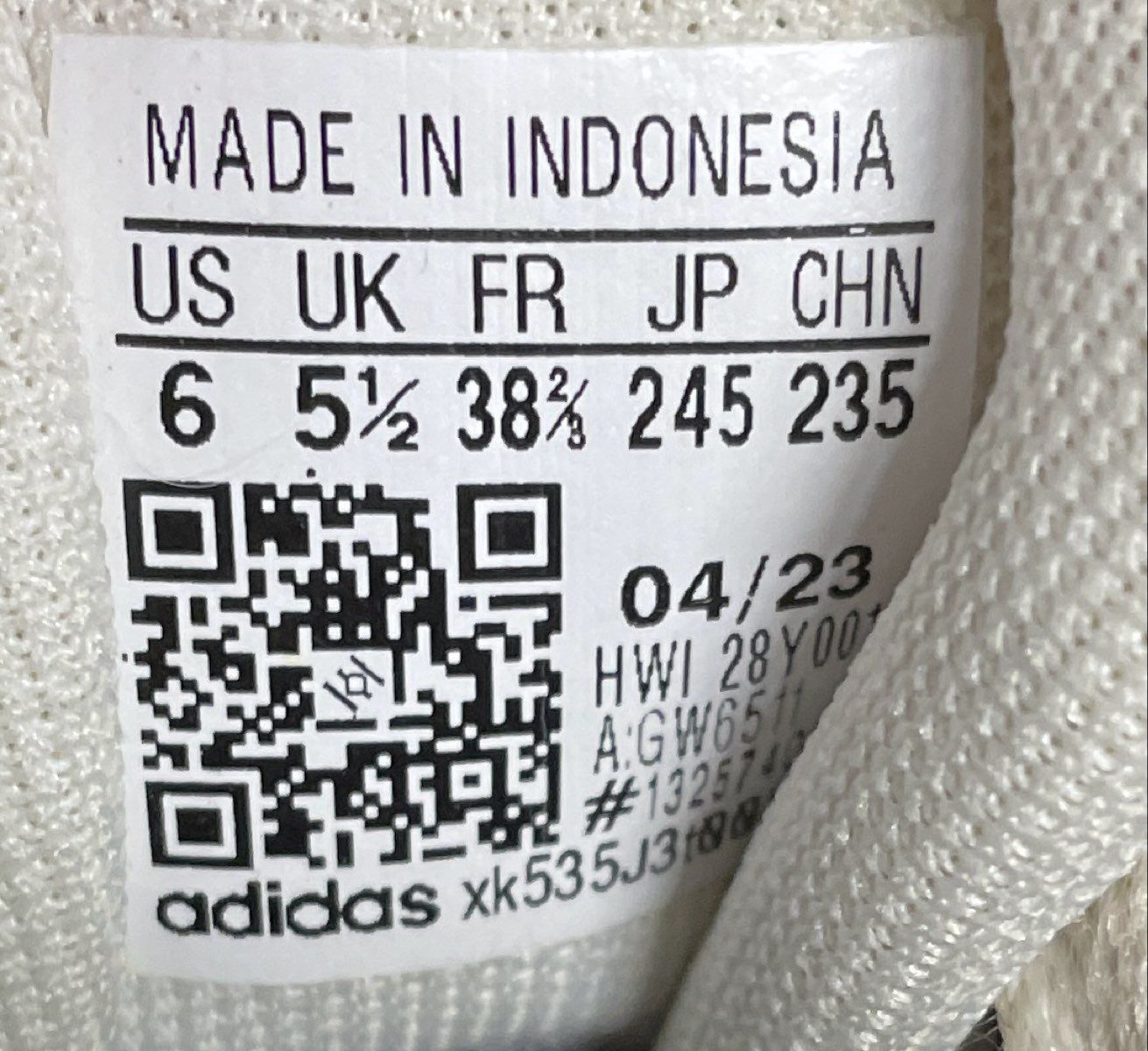 Adidas Grand Court 2.0 White Core Black Lifestyle Sneakers Size 6