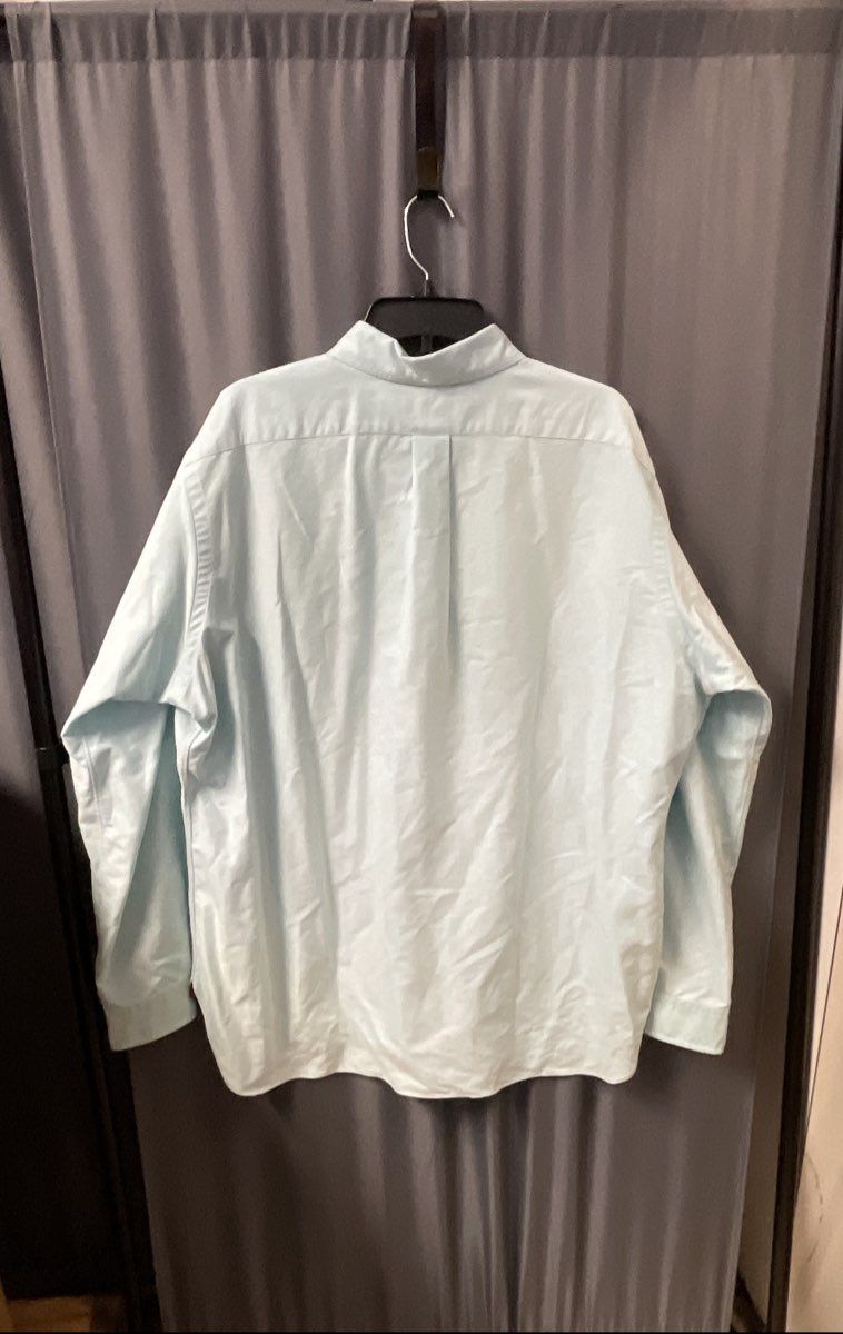 Polo Ralph Lauren Men's Aqua Blue Classic Fit LS Button Down Shirt Size XL