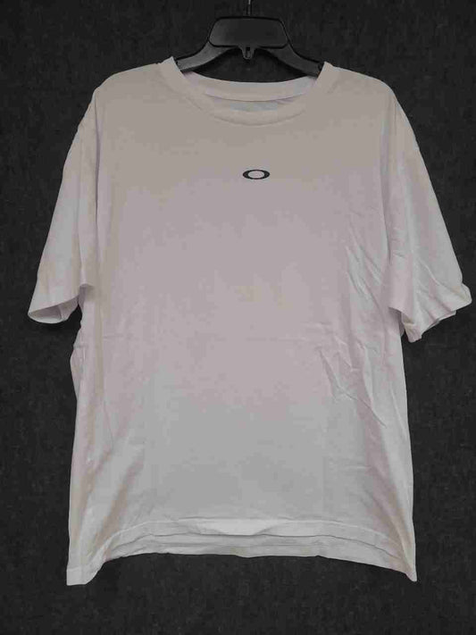 Oakley Men's White Tokyo Samurai Graphic Performance Fit T-Shirt Sz 2XL