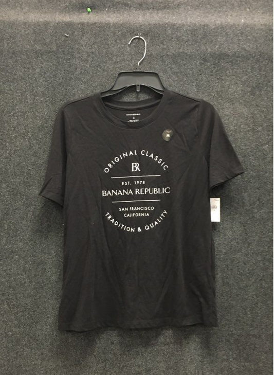 Banana Republic Men's Black Original Classic Graphic Tee Est 1978 NWT Sz M