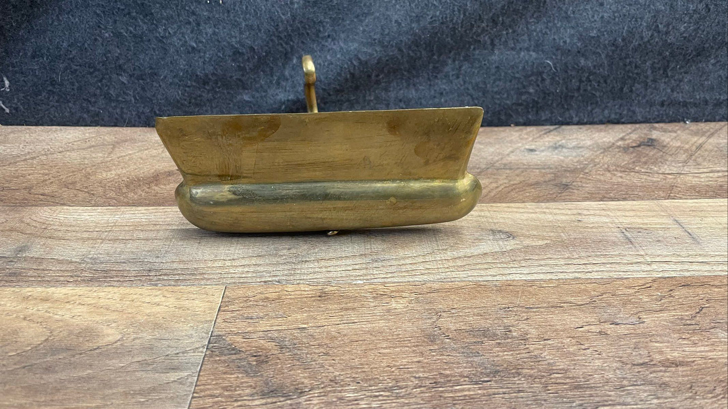 Vintage Style Brass Crumb Catcher