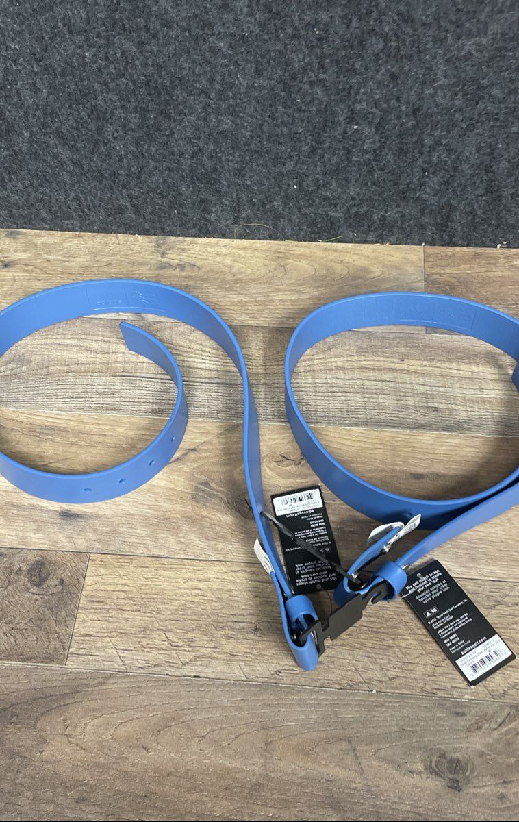 Adidas Golf Lot 2 NWT Leather Belt Strap Blue Oasis Men's Sz 30