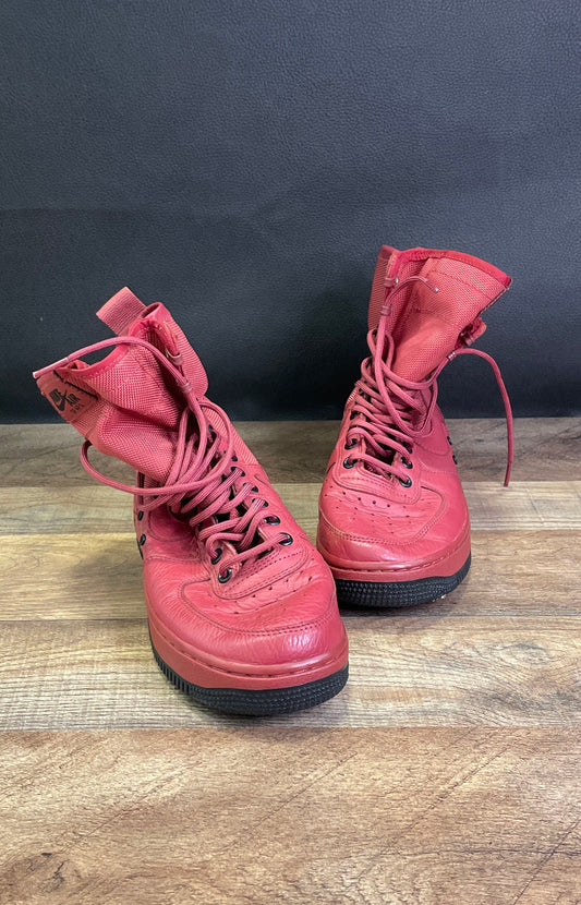 Nike SF Air Force 1 High Cedar Red Women's Sneakers Size 8