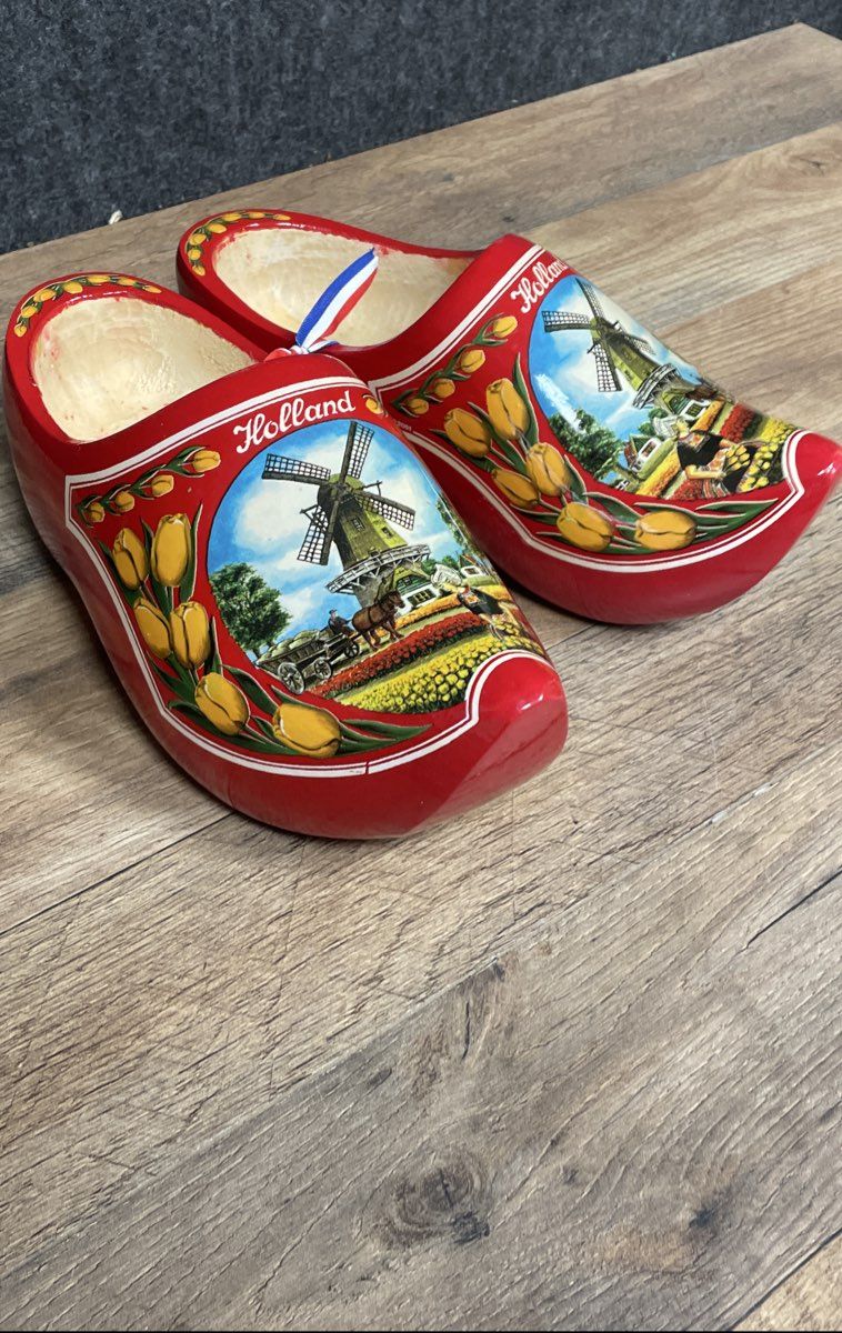 Decorative Wooden Clogs Dutch