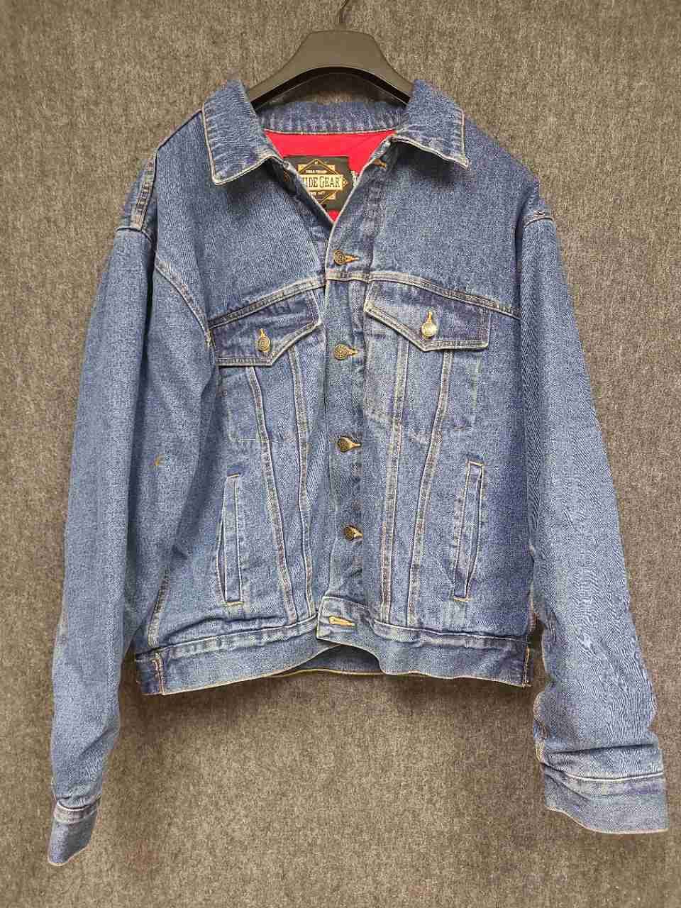 Guide Gear Men's Blue Vintage Y2K Thinsulate Insulated Denim Jacket Size XL