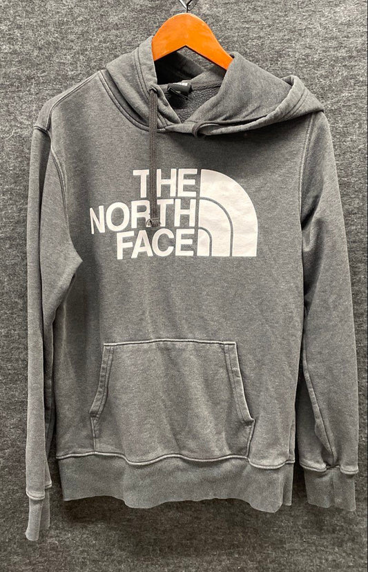 The North Face Men's Grey Half Dome Pullover Logo Hoodie Sweatshirt Size S
