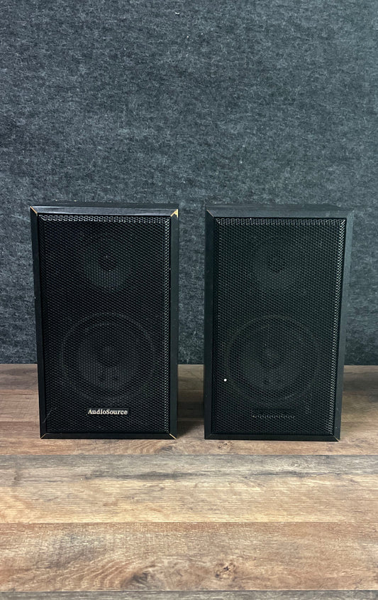 Vintage AudioSource LS Ten/A Bookshelf Speakers 30W 4 Ohm Pair
