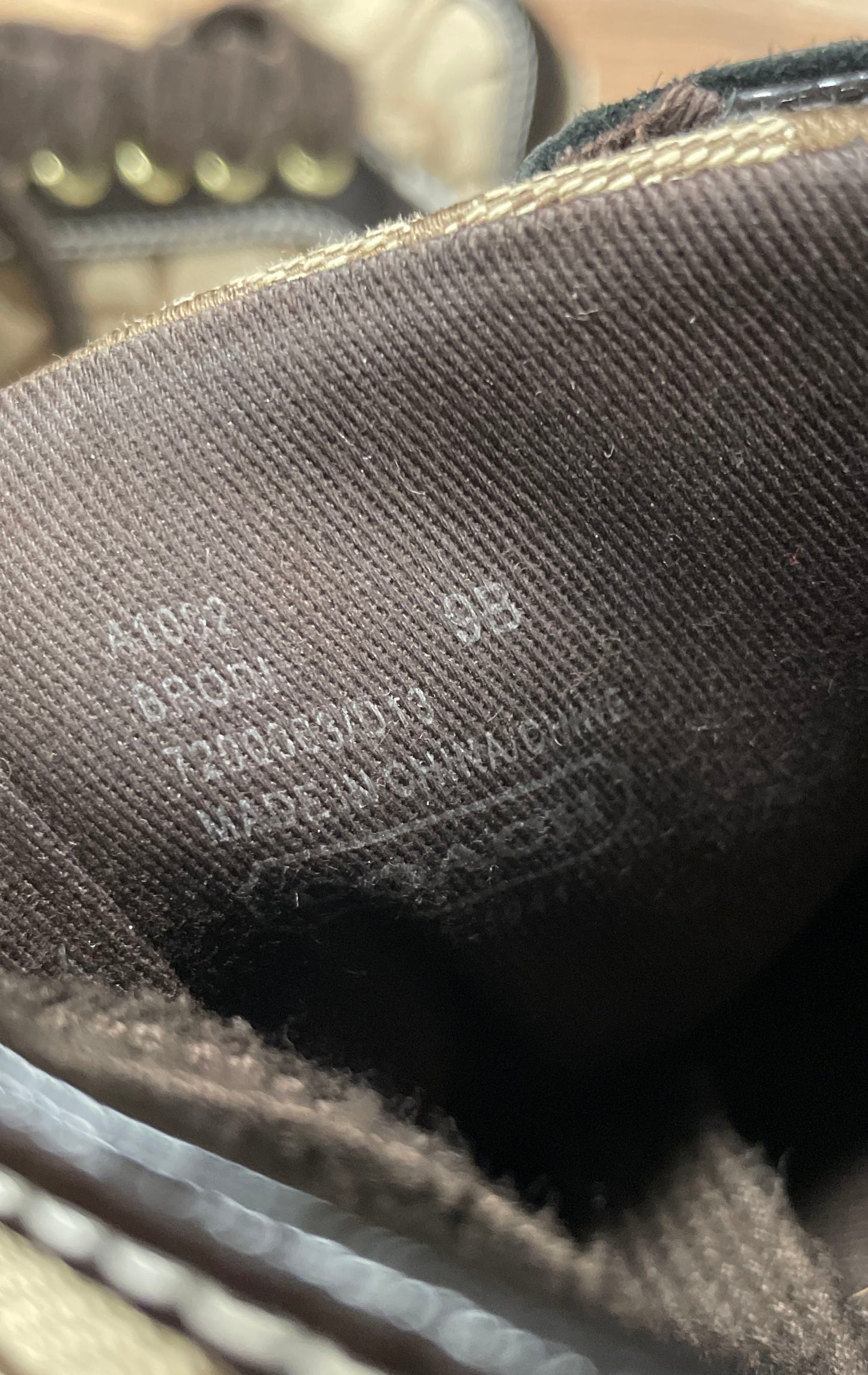 Coach Barrett Signature C Monogram Low Top Sneaker Brown Black Canvas Size 9