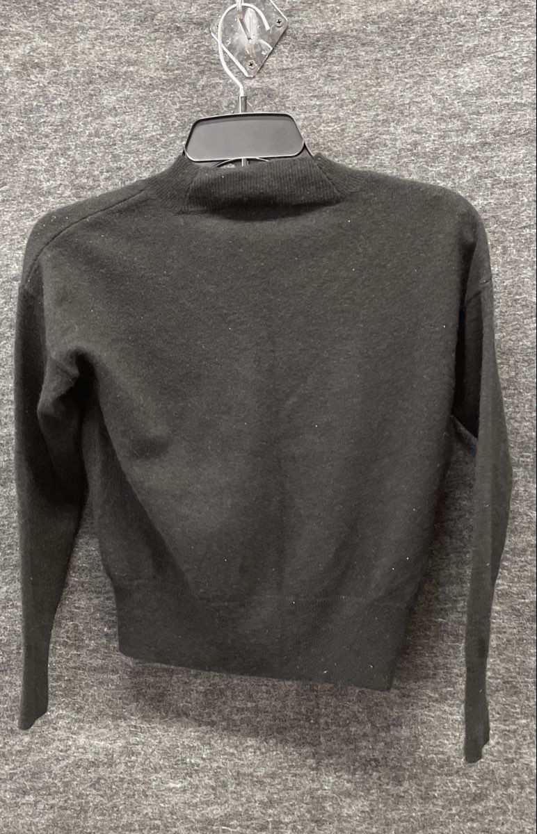 Madewell Women's Black Cashmere V-Neck Sweater Long Sleeve Size XS