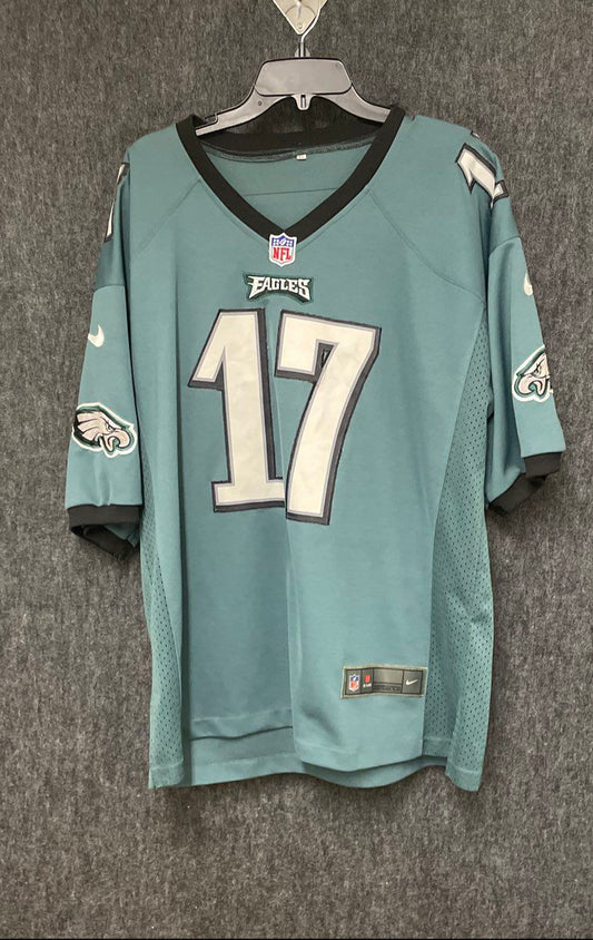 Nike Men's NFL Philadelphia Eagles Nelson Agholor #17 Game Jersey Green Sz XL