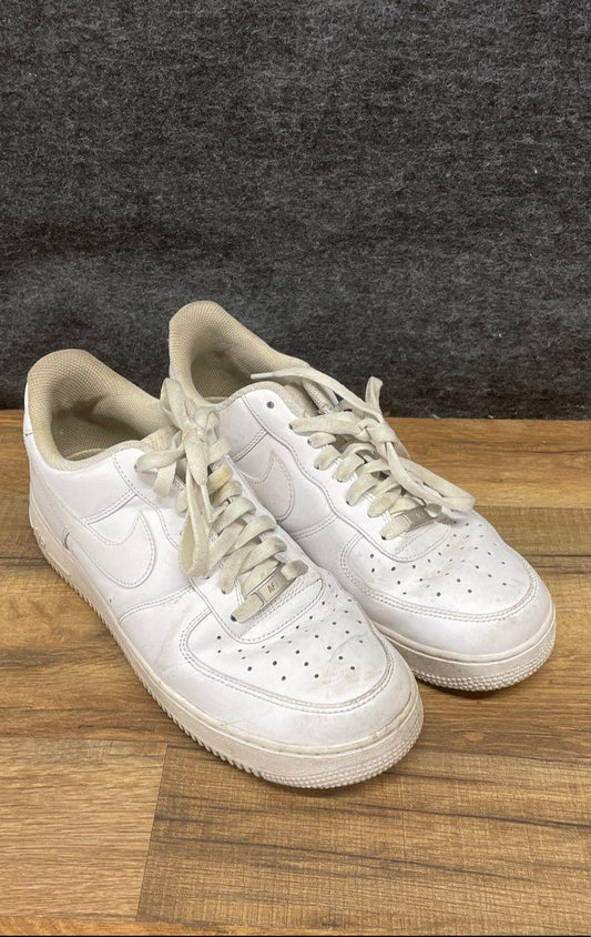 Nike Air Force 1 '07 Low Triple White CW2288-111 Men's Sneakers Size 10
