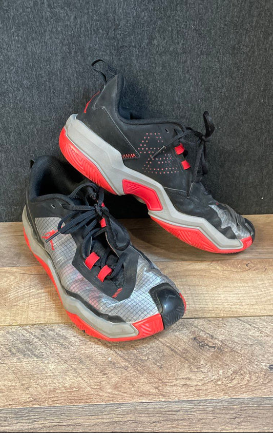 Jordan One Take 4 Black University Red Bred Basketball Shoes Men's Size 10