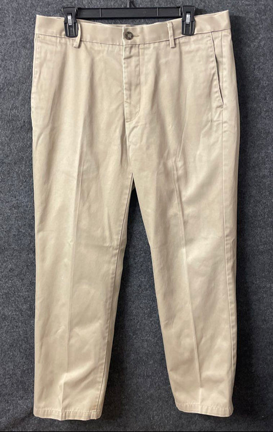 Dockers Men's Signature D1 Slim Fit Flat Front Khaki Chino Pants Sz 36x30