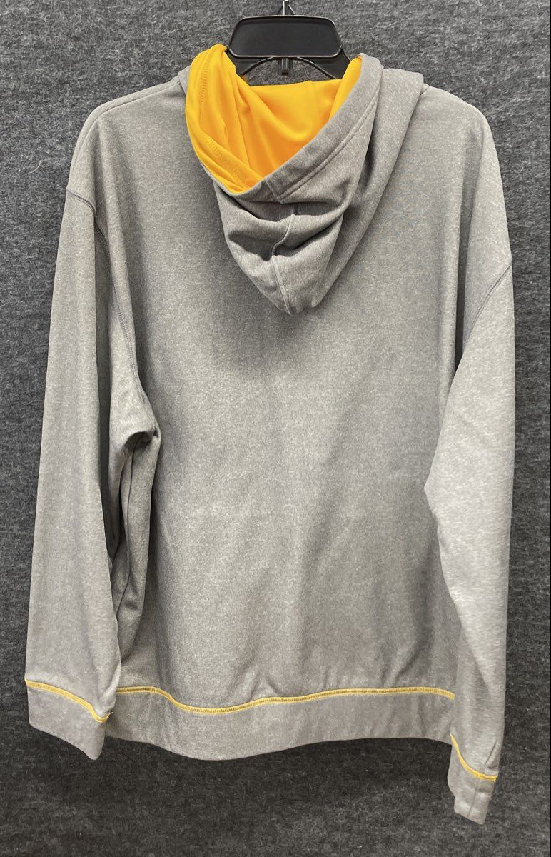 NFL Team Apparel Men's Washington Redskins Grey Pullover Hoodie TX3 Warm Sz XL