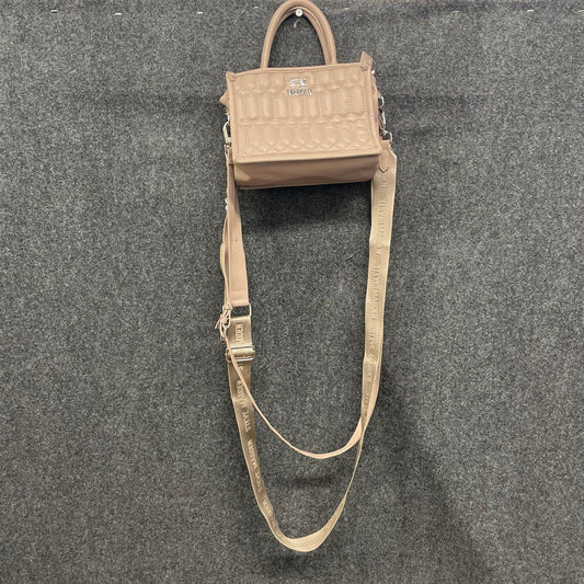 Steve Madden Taupe BNiko Quilted Convertible Crossbody Handbag Bag