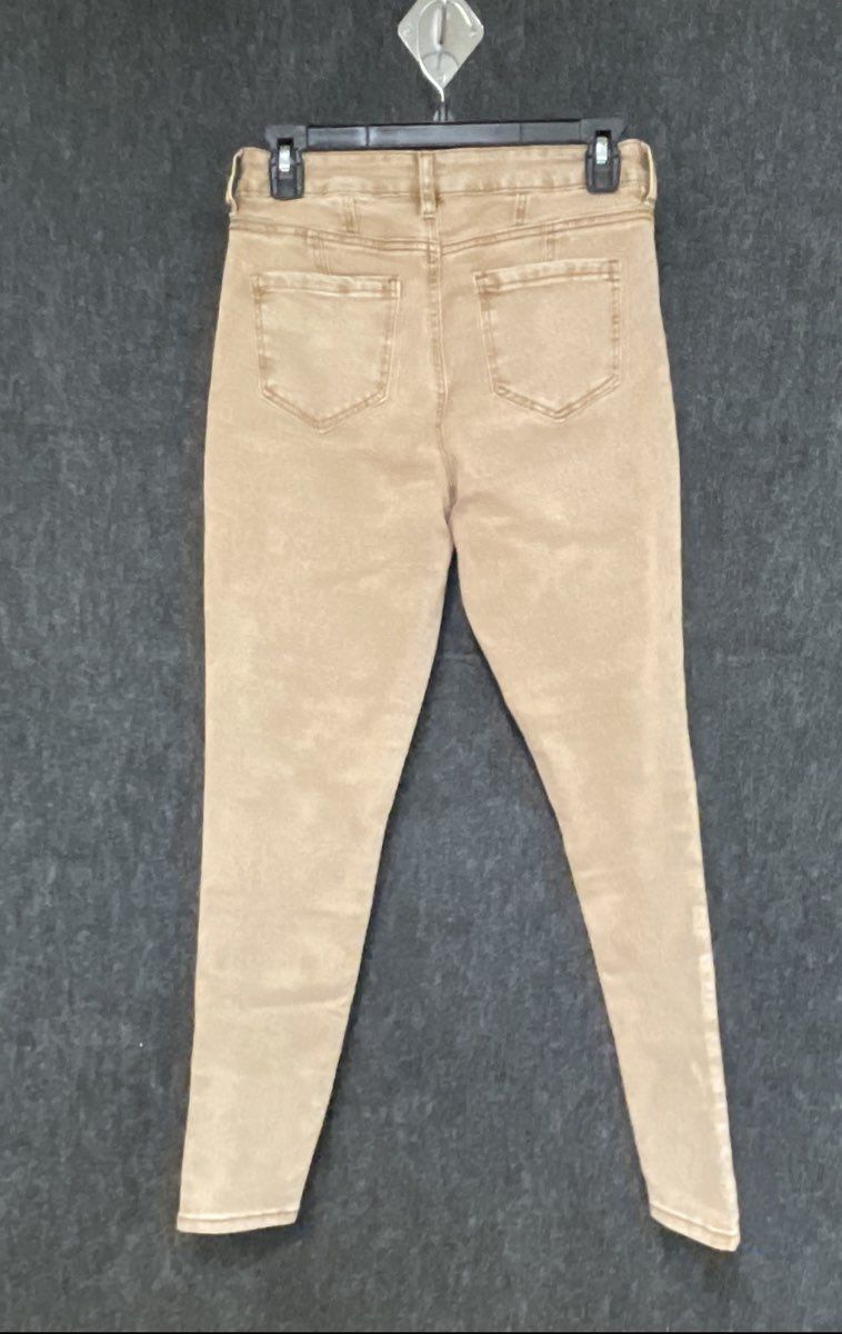 Fashion Nova Women's Shape Up Sculpting Stretch Skinny Jeans Brown NWT Size 9