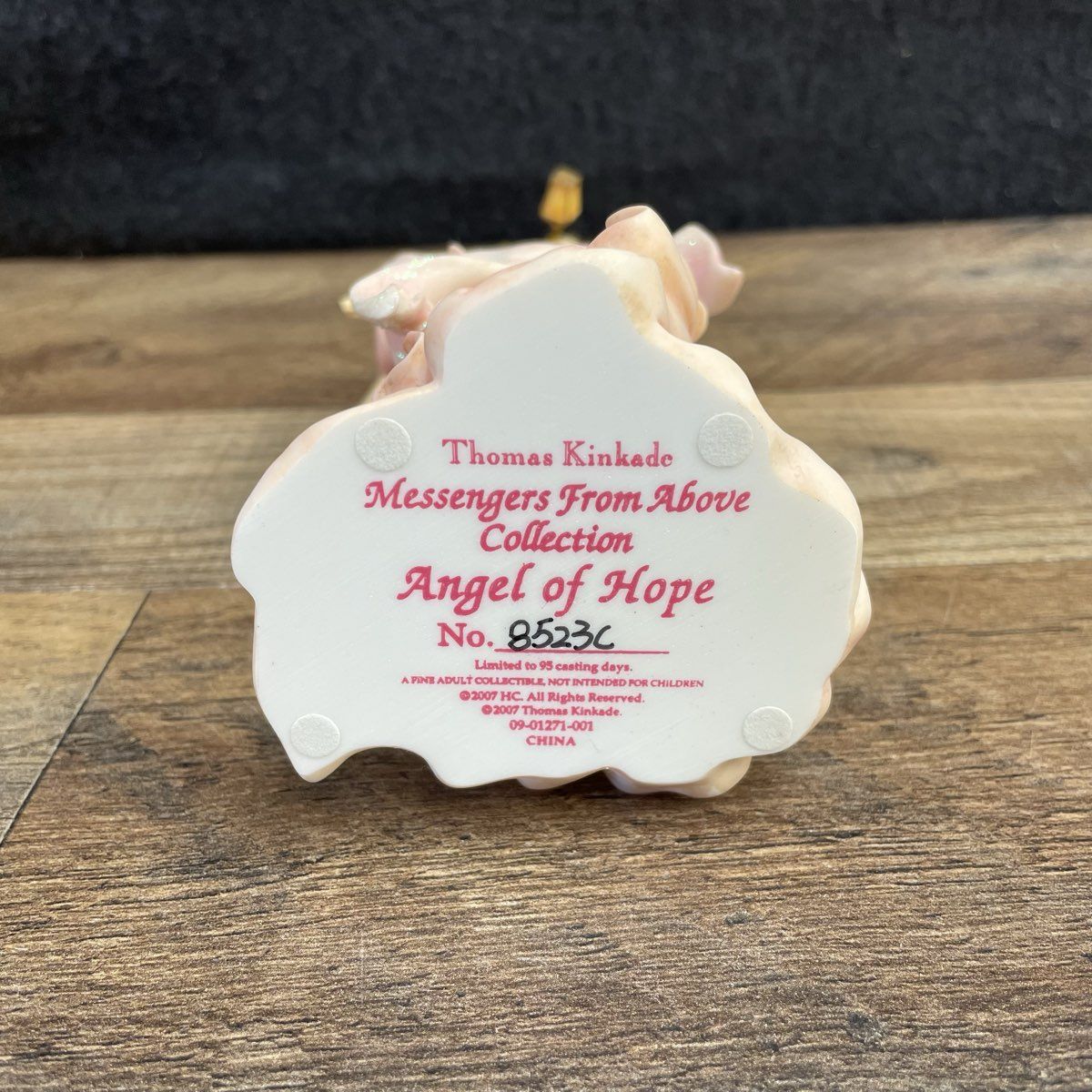 Thomas Kinkade Messengers from Above Angle of Hope Figurine