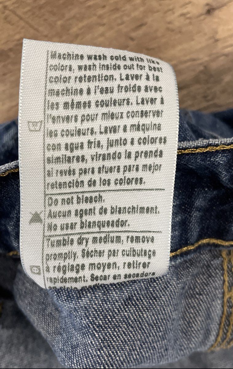 Vintage Carhartt Men's Blue B13 HDK Loose Dungaree Work Carpenter Jeans Sz 40x32