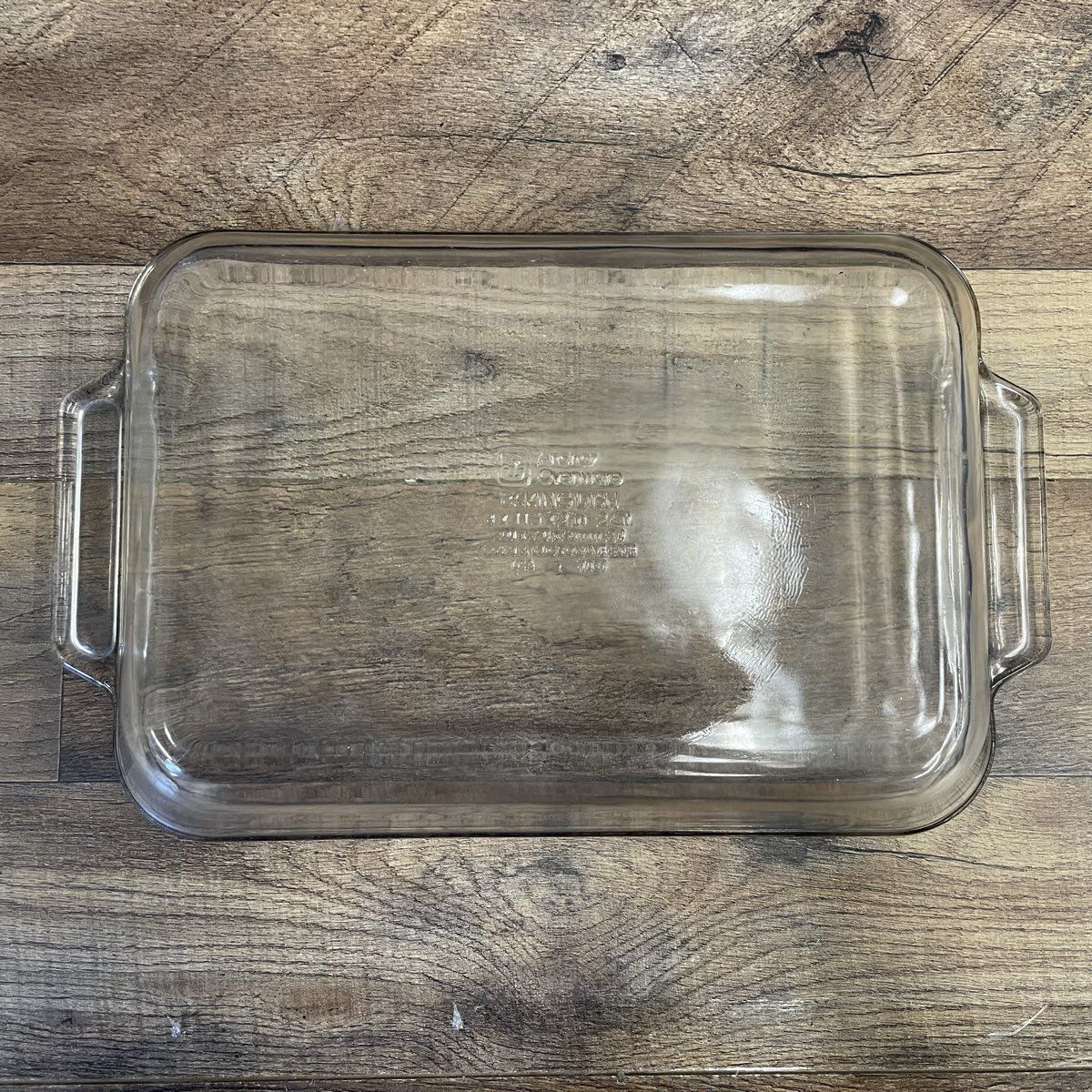 Set of 2 Anchor Hocking 2-Quart Rectangular Glass Baking Dish
