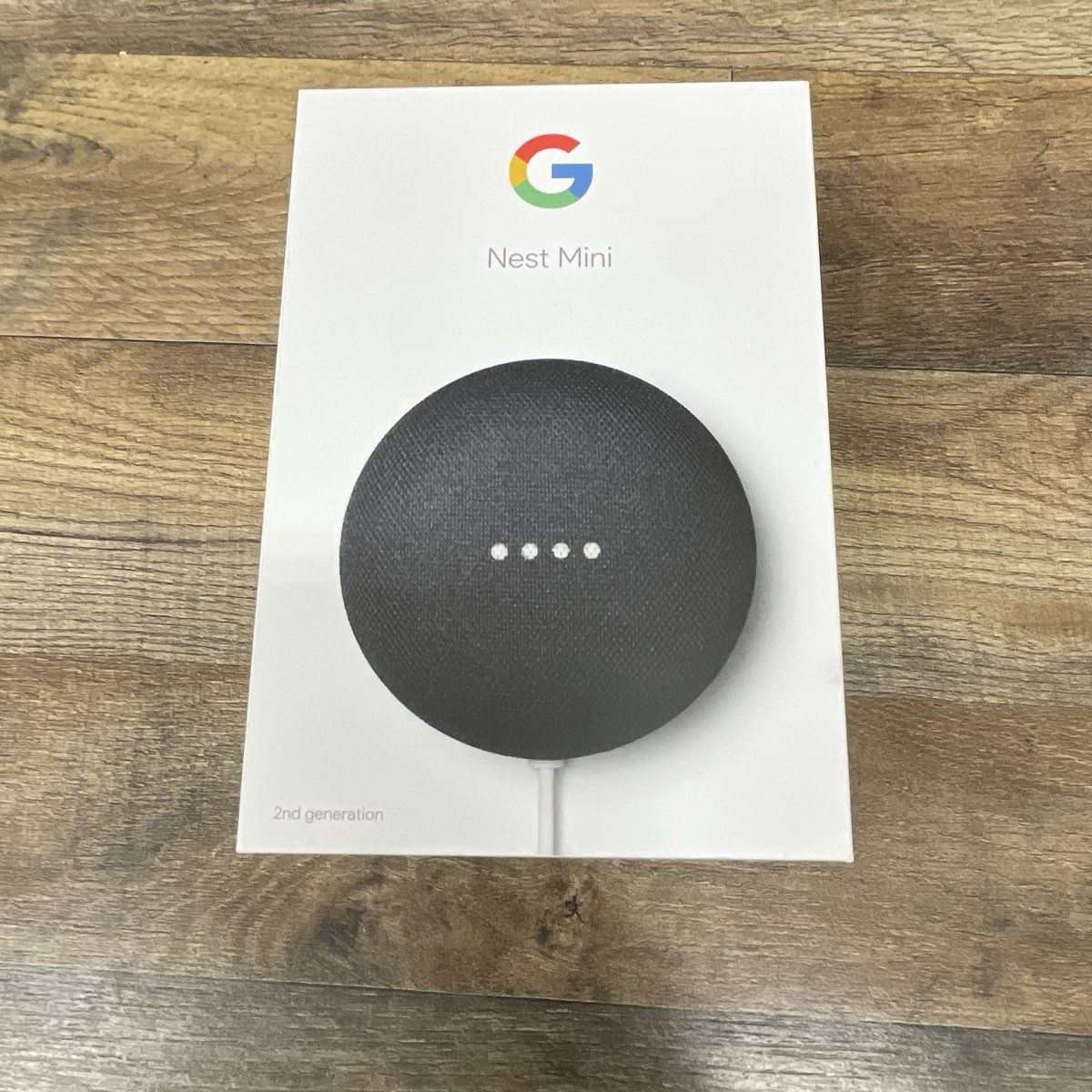 Google Nest Mini 2nd Generation Smart Speaker Charcoal H2C