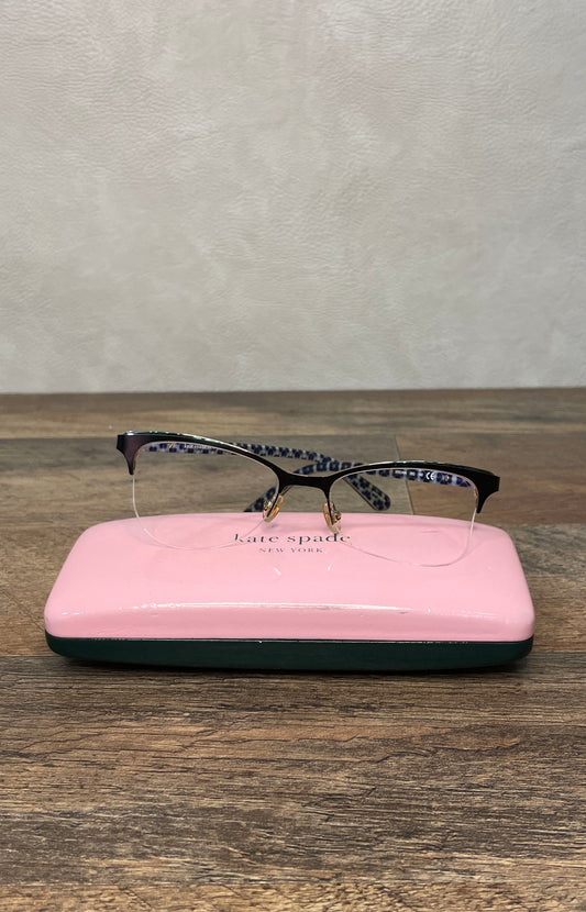 Kate Spade Women's Brieana 09Q Eyeglasses Brown Tortoise Blue Floral 50-17-140