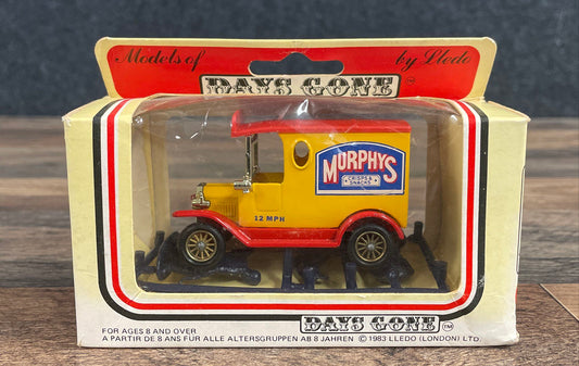 1983 Lledo Days Gone Murphy's Crisps Van New in Box Diecast Made in England