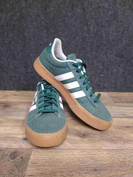 Adidas Daily 4.0 Dark Green White Gum Canvas Sneakers Men's Size 8.5