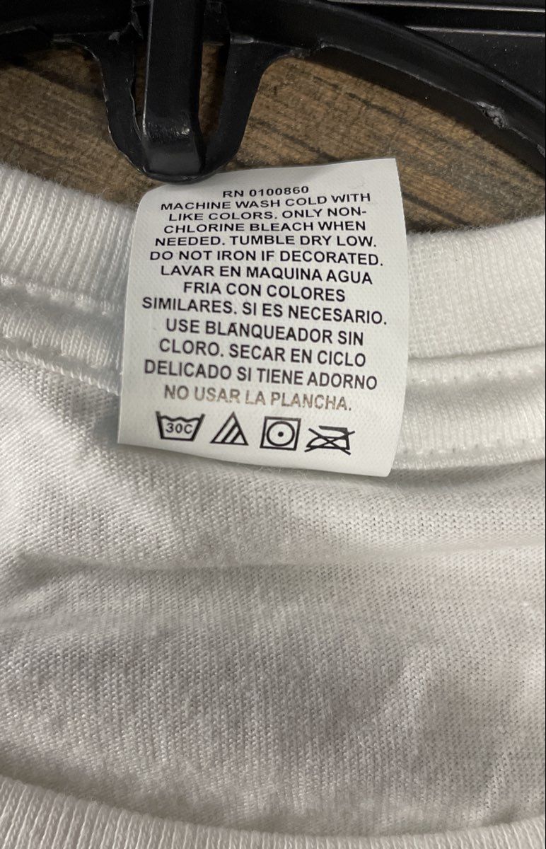 Pacific Men's White Crew Neck T-Shirts Lot of 10 100% Cotton New Sz L