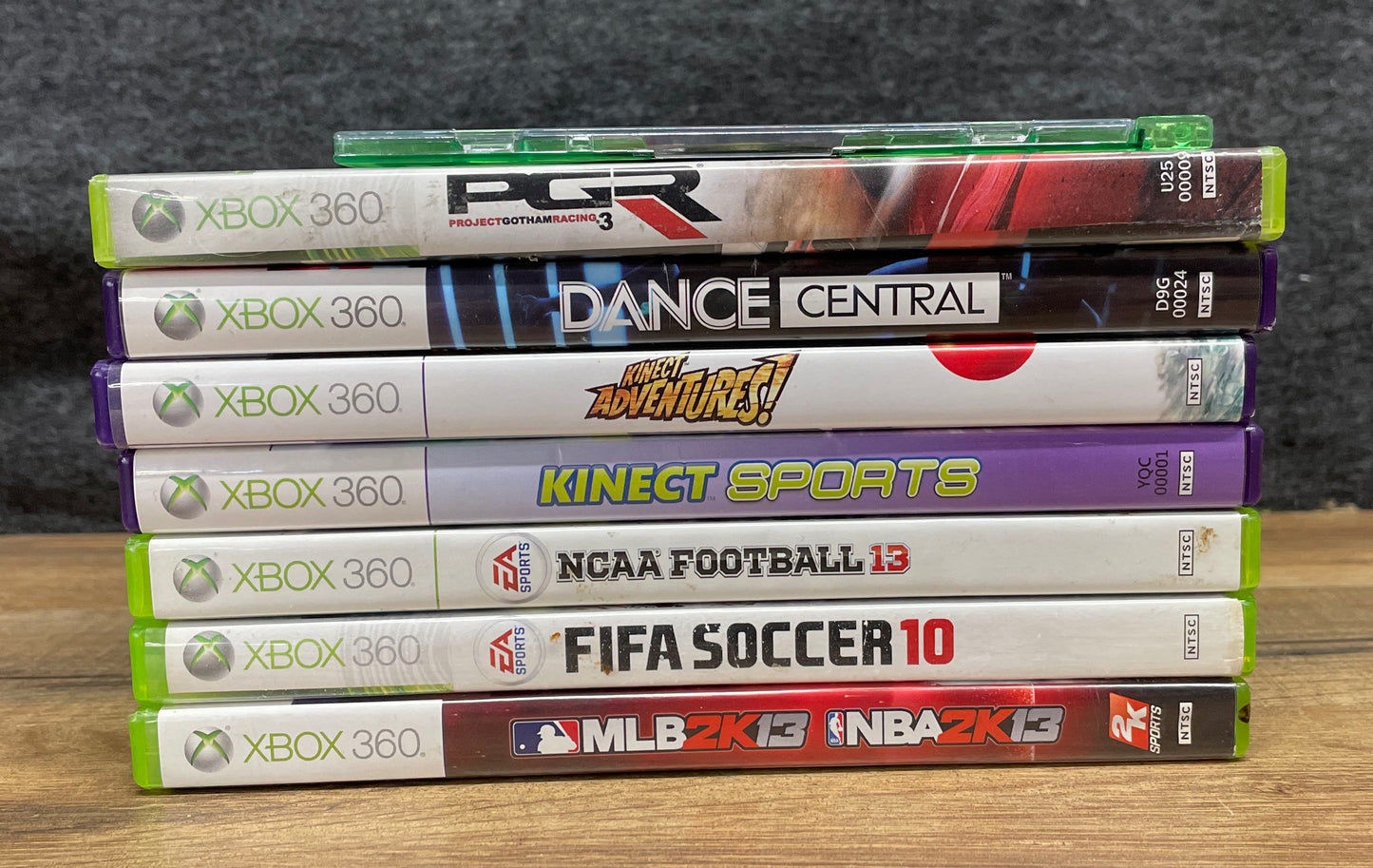 Lot of 8 Assorted Xbox 360 Games