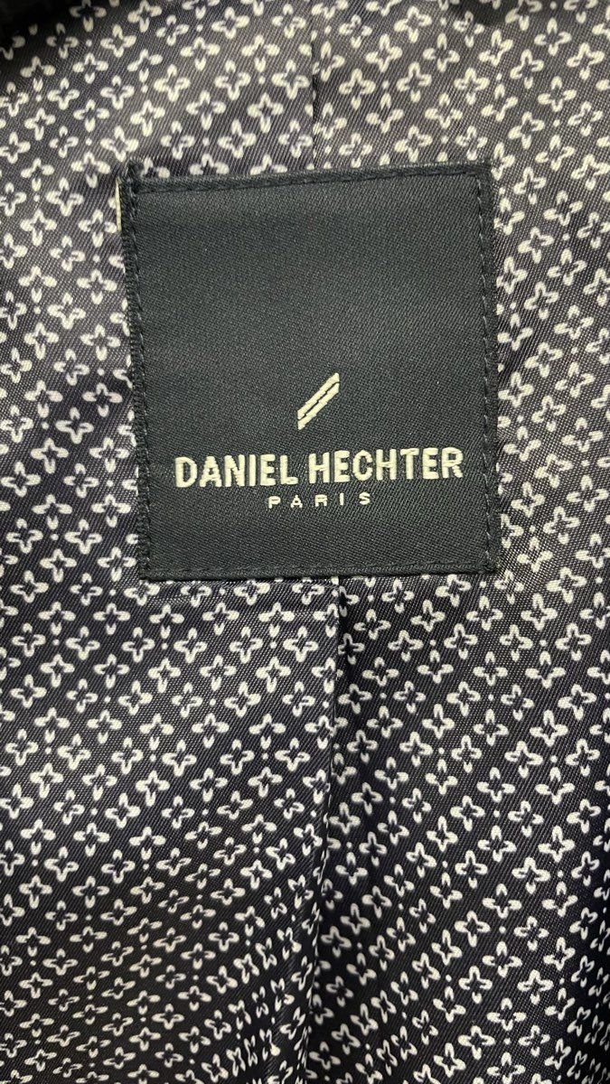 Daniel Hechter Men's Brown Faux Suede Two Button Sport Coat Blazer Size L