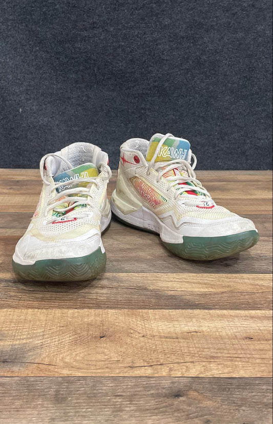 New Balance THE KAWHI Seismic Moment White Basketball Shoes BBKLSSB1 Size 12